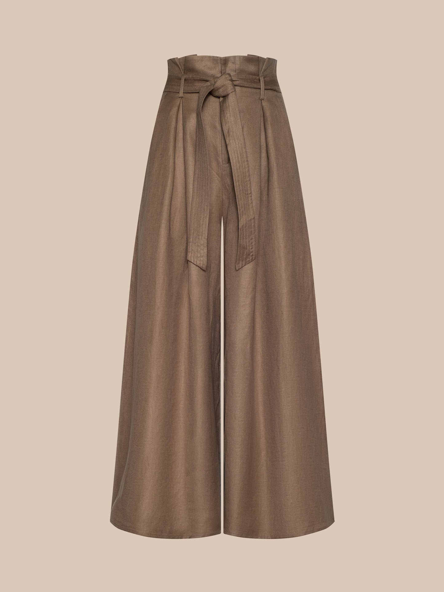 Lowen Linen-Blend Pant