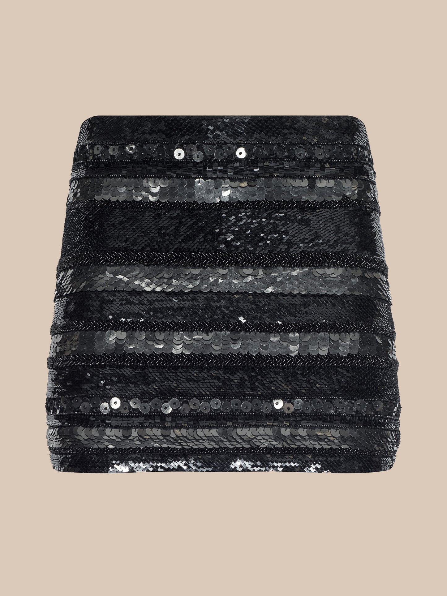 Dion Sequin Mini Skirt
