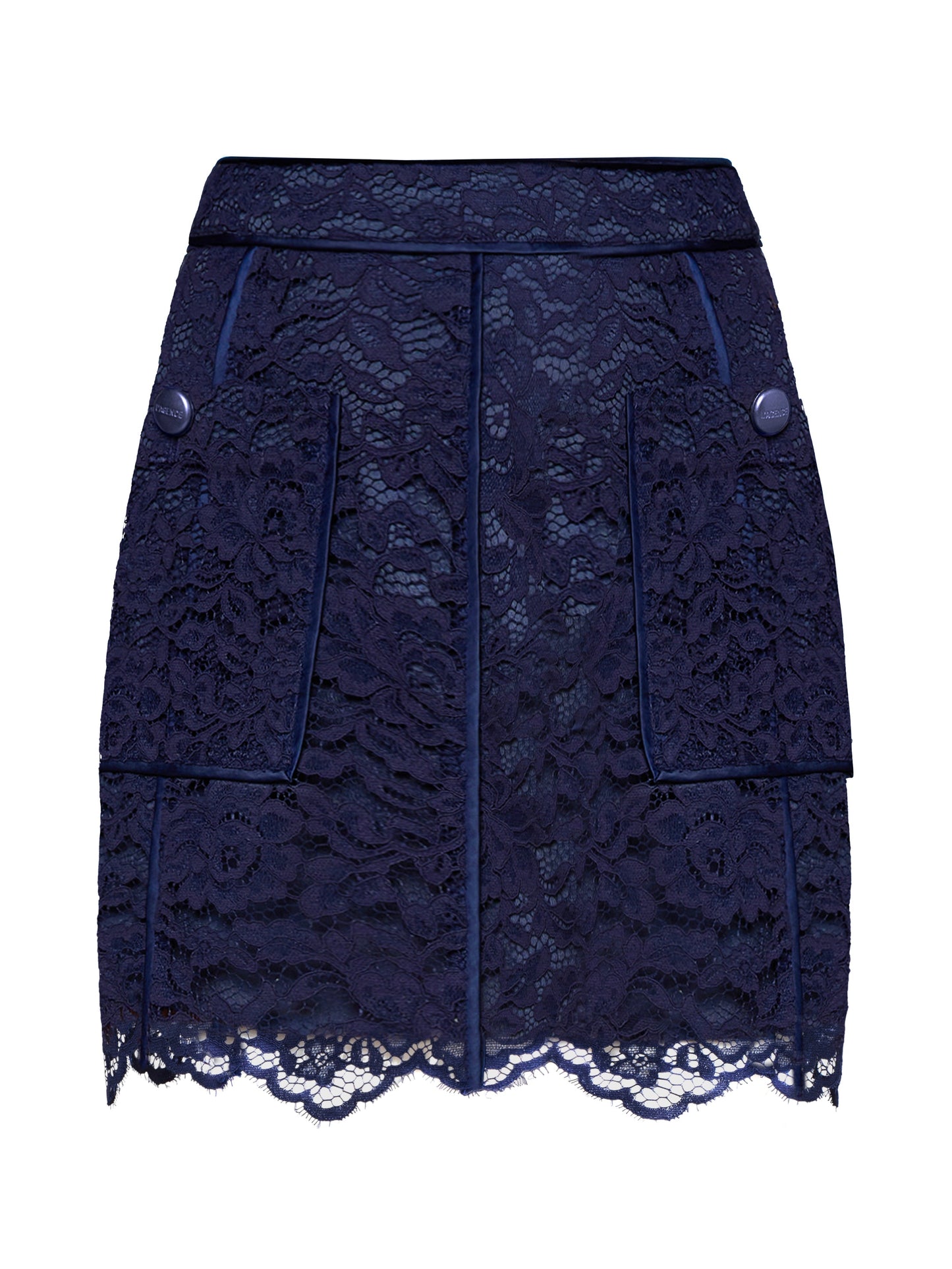 Riven Lace Mini Skirt