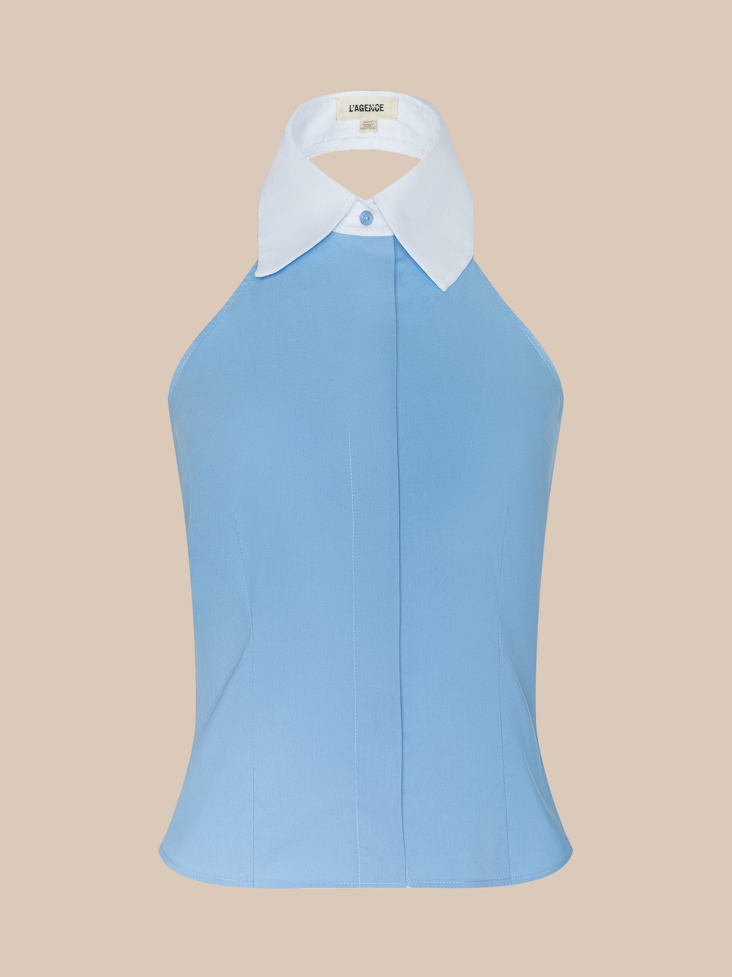 Rina Poplin Halter Top