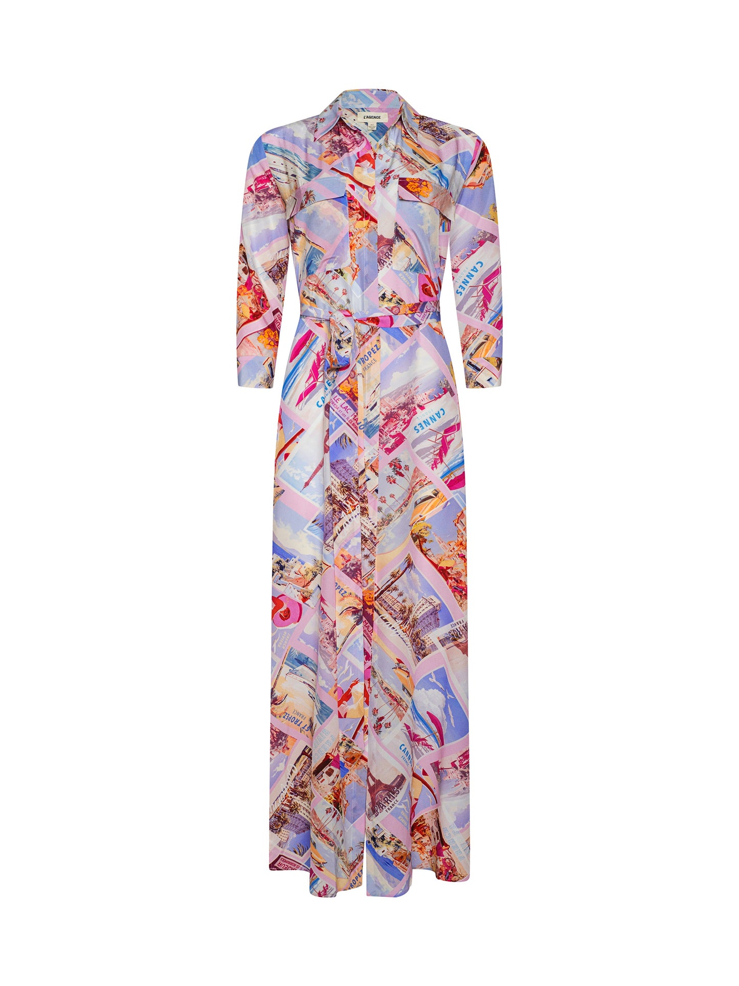 Cameron Silk Shirt Dress