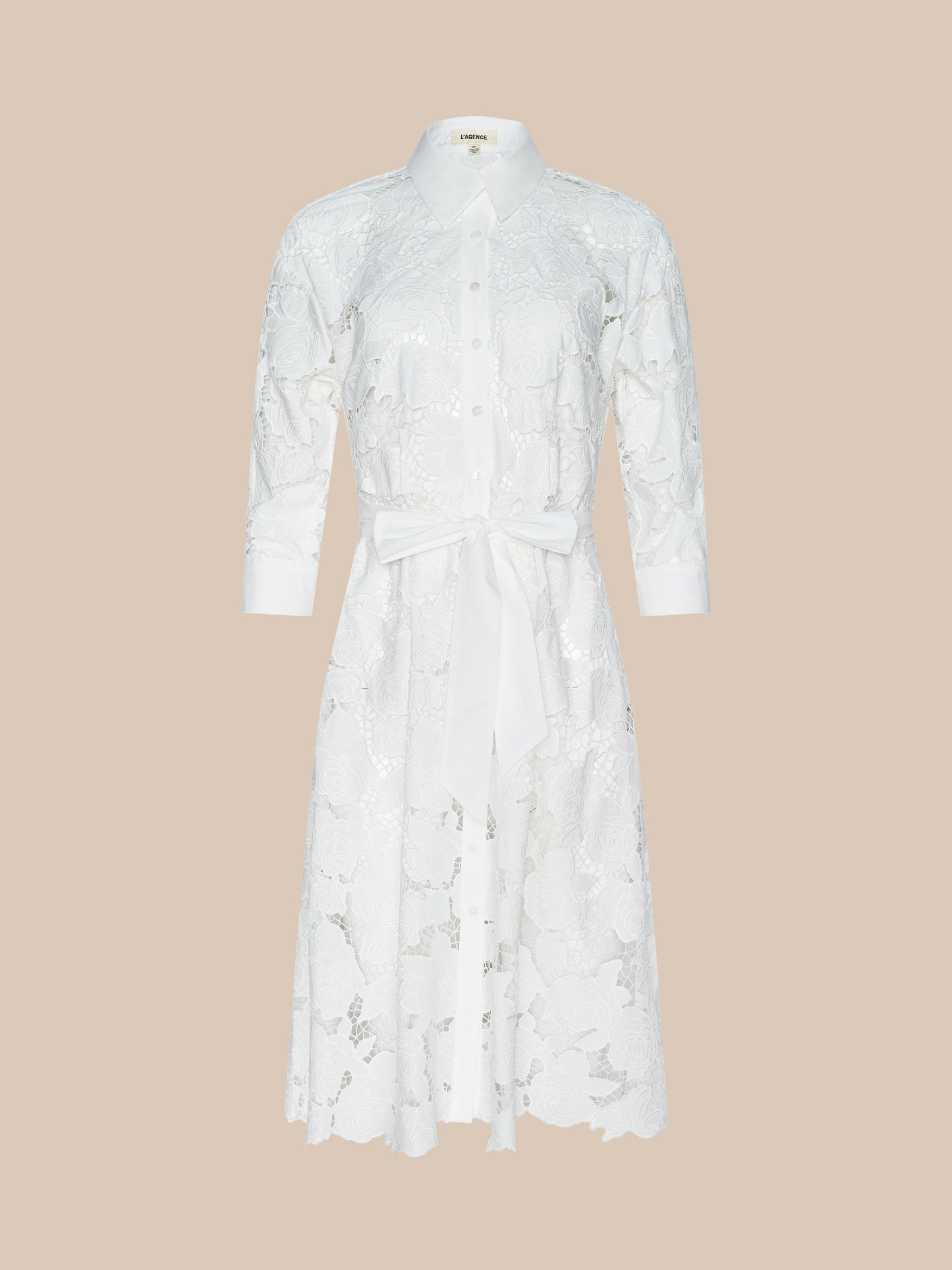 May Eyelet Shirt Dress
