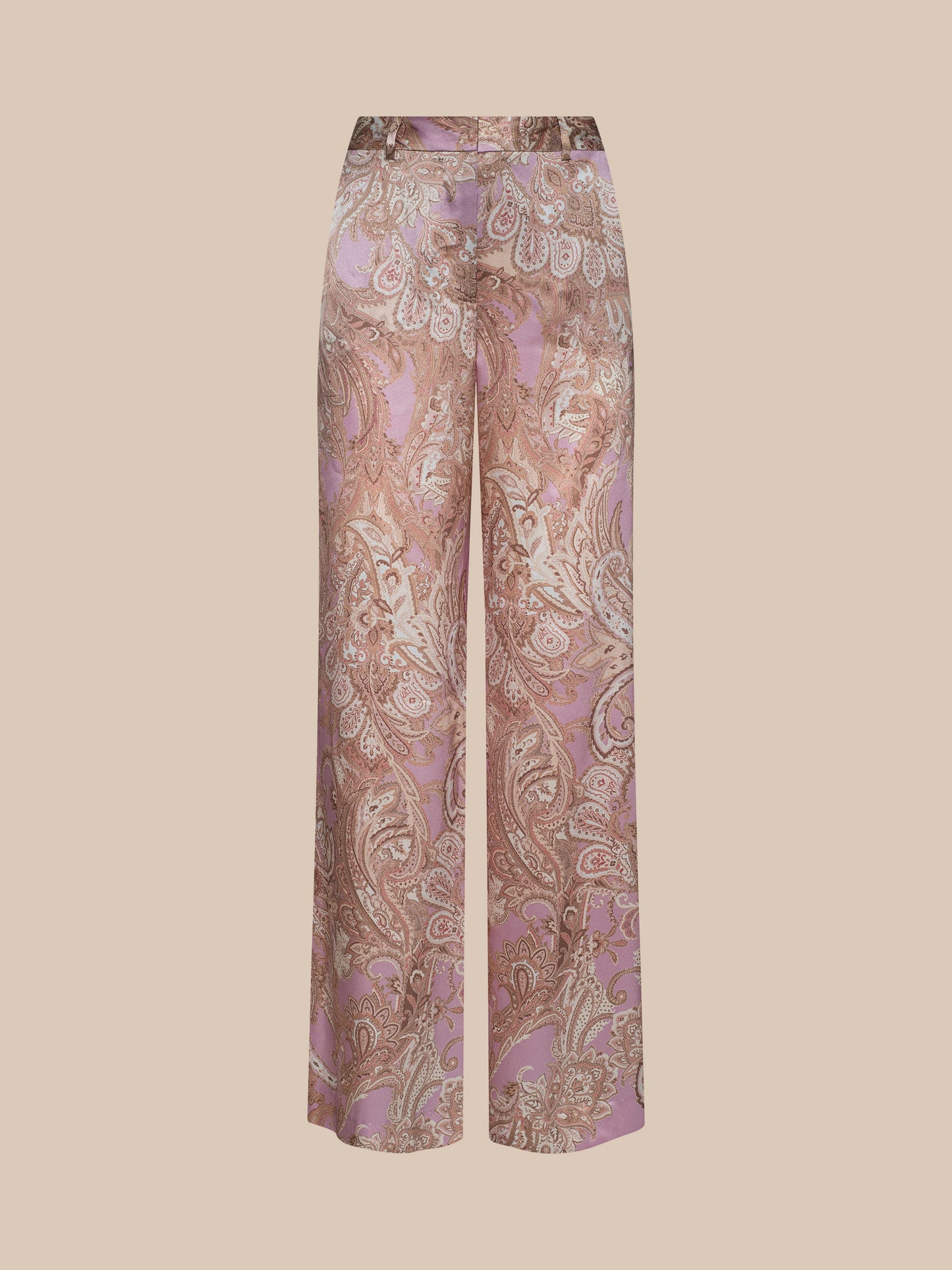 Pilar Silk Wide-Leg Pant
