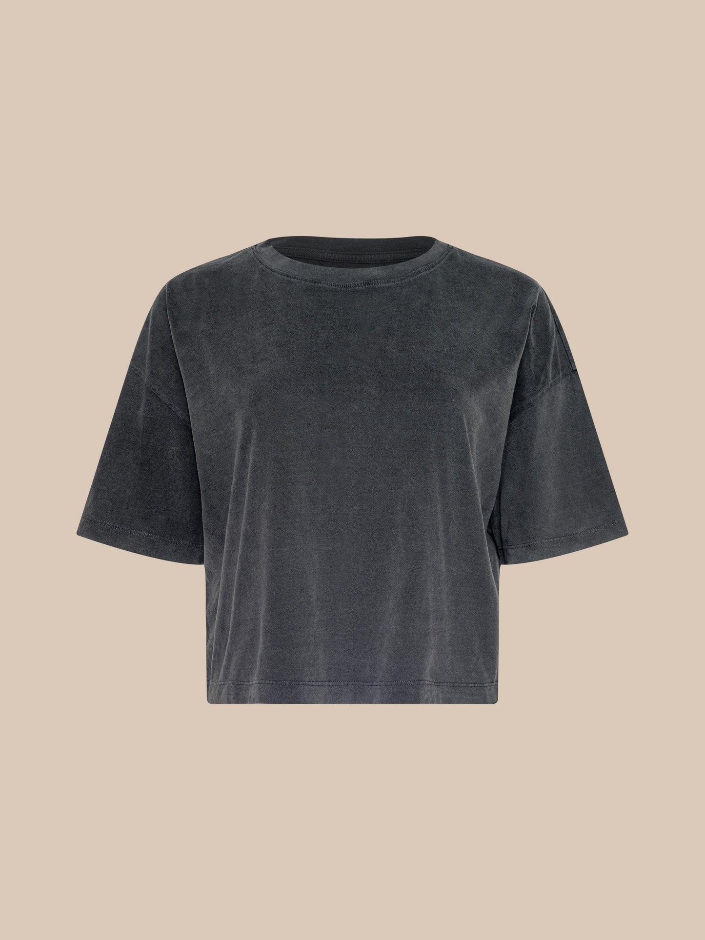 Daria Oversized Cropped Tee
