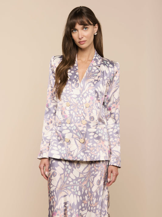 Sena Silk Blazer