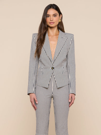 Misa Seersucker Blazer