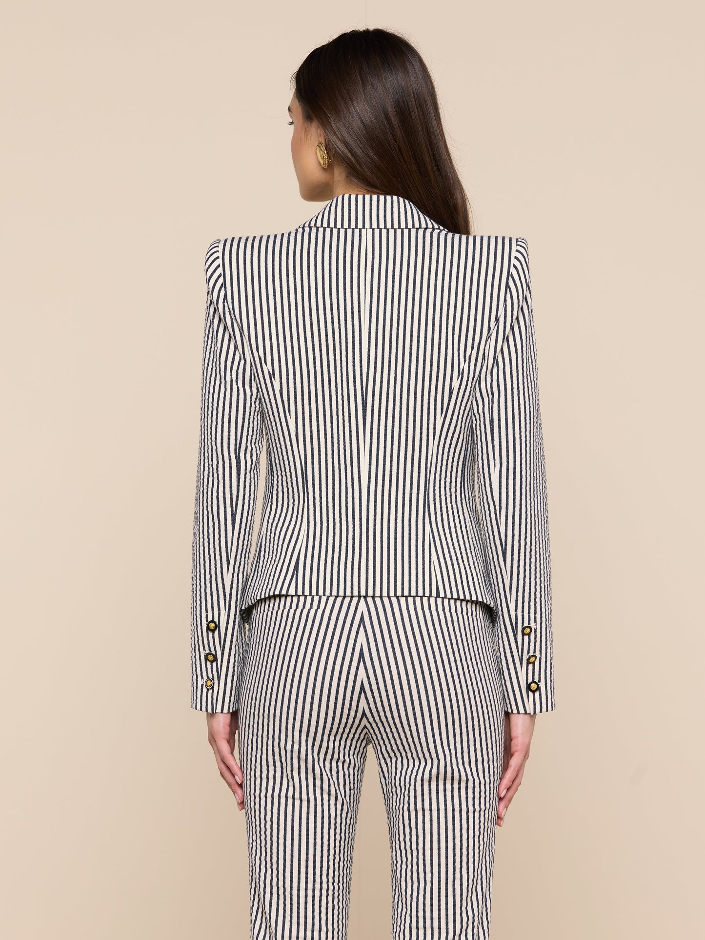 Misa Seersucker Blazer
