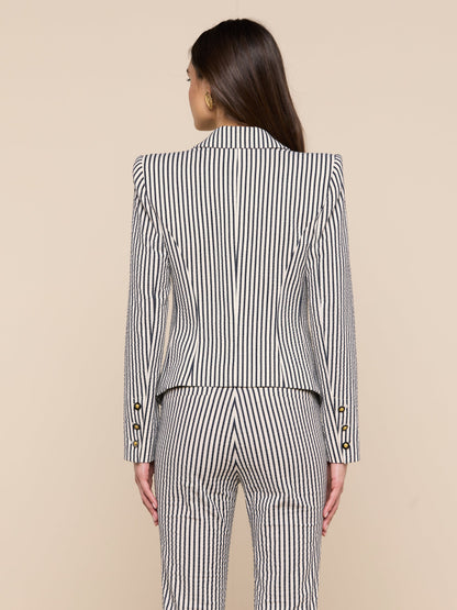 Misa Seersucker Blazer