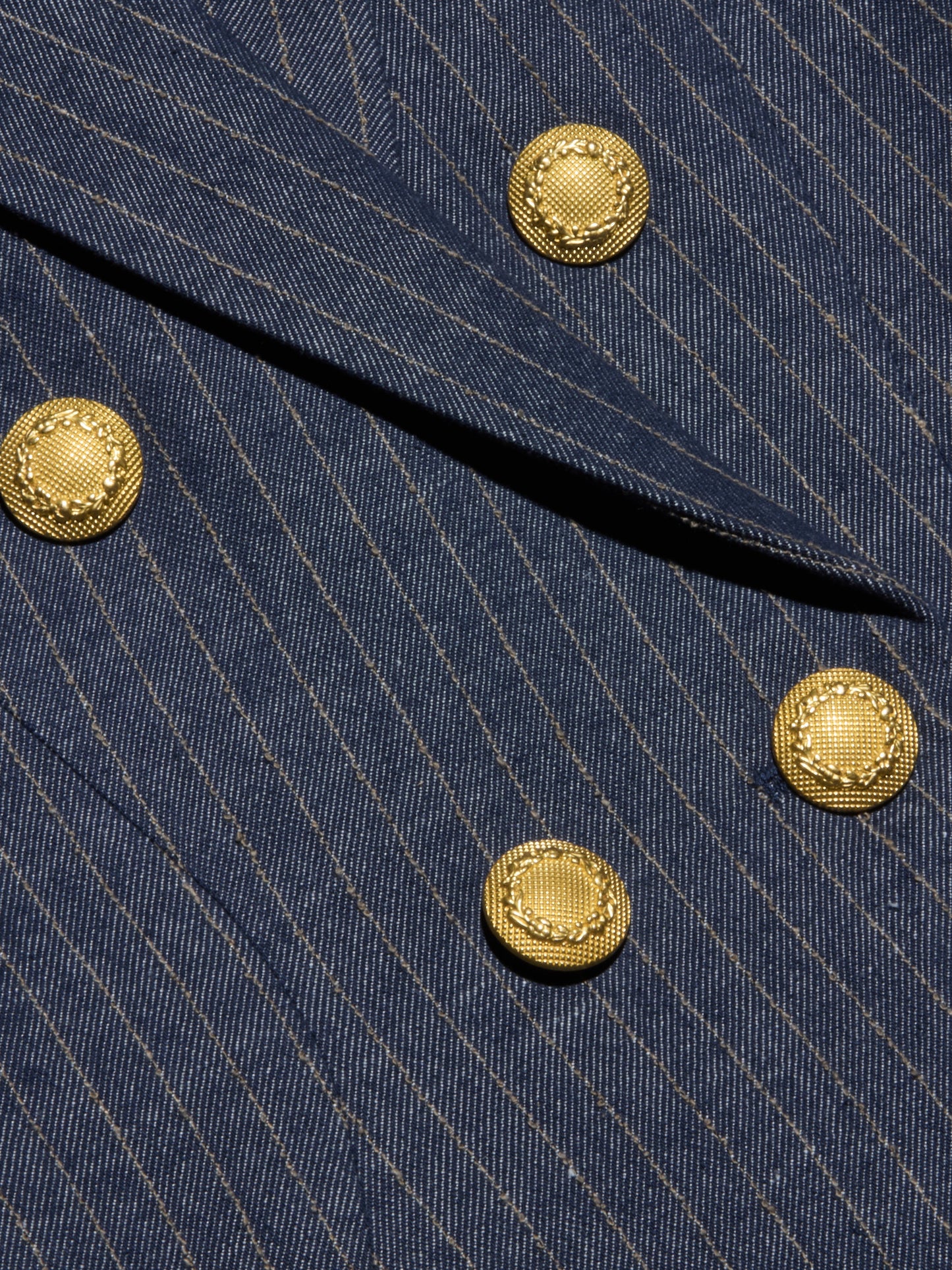 Solar Pinstriped Blazer