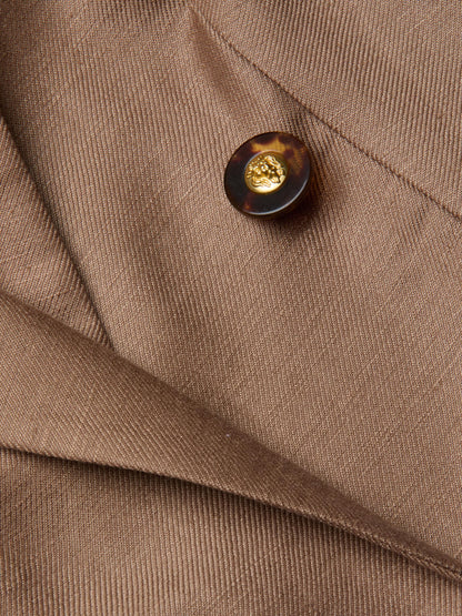 Lila Linen-Blend Blazer