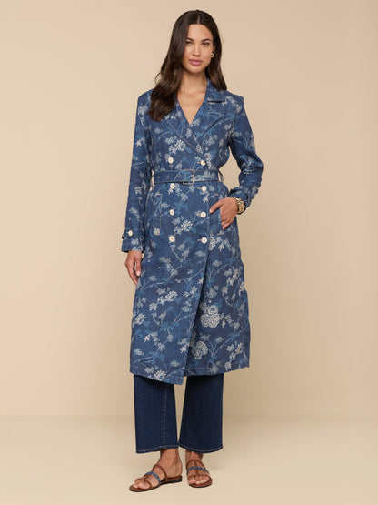 Bradley Linen Trench Coat