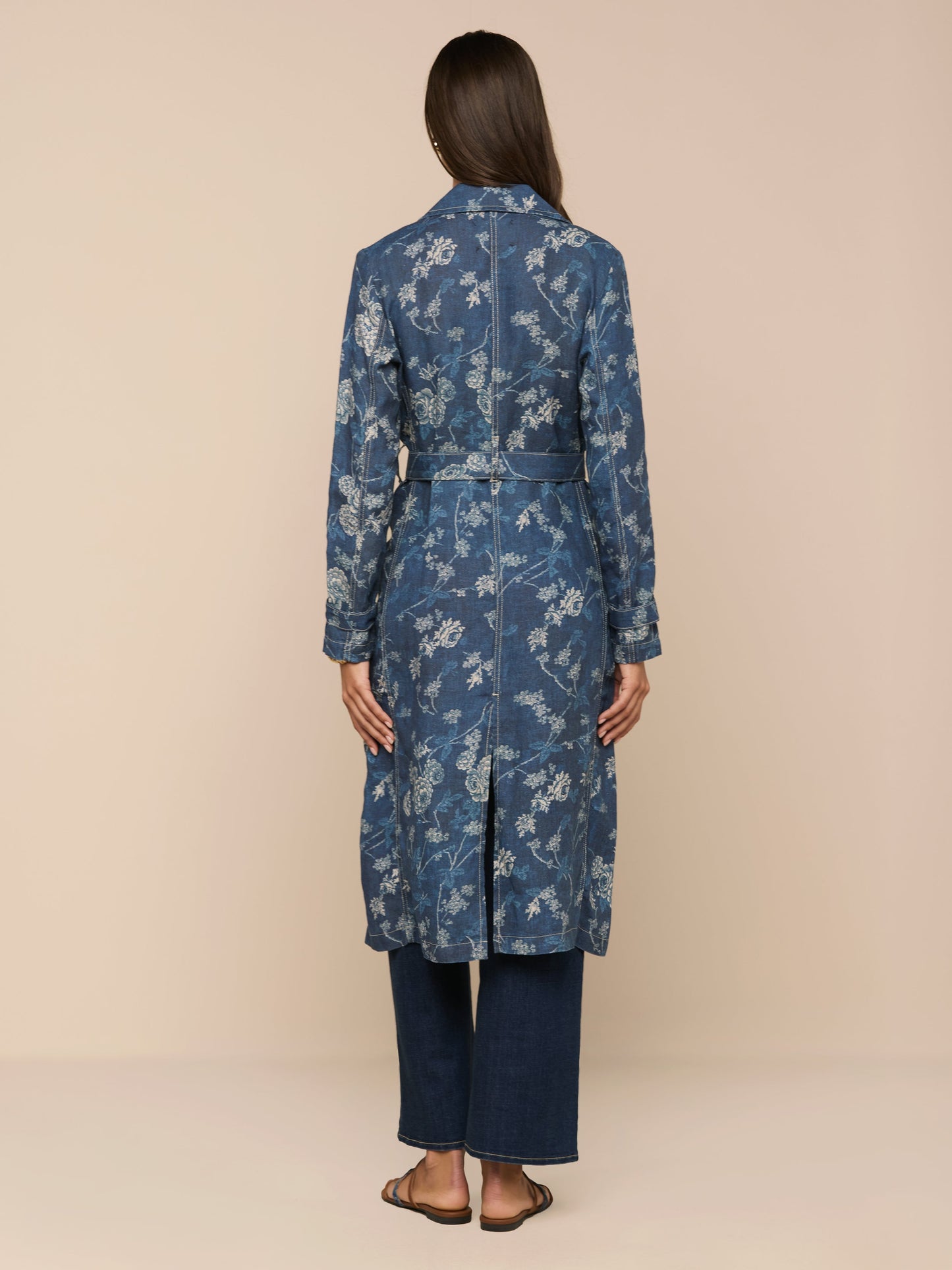 Bradley Linen Trench Coat