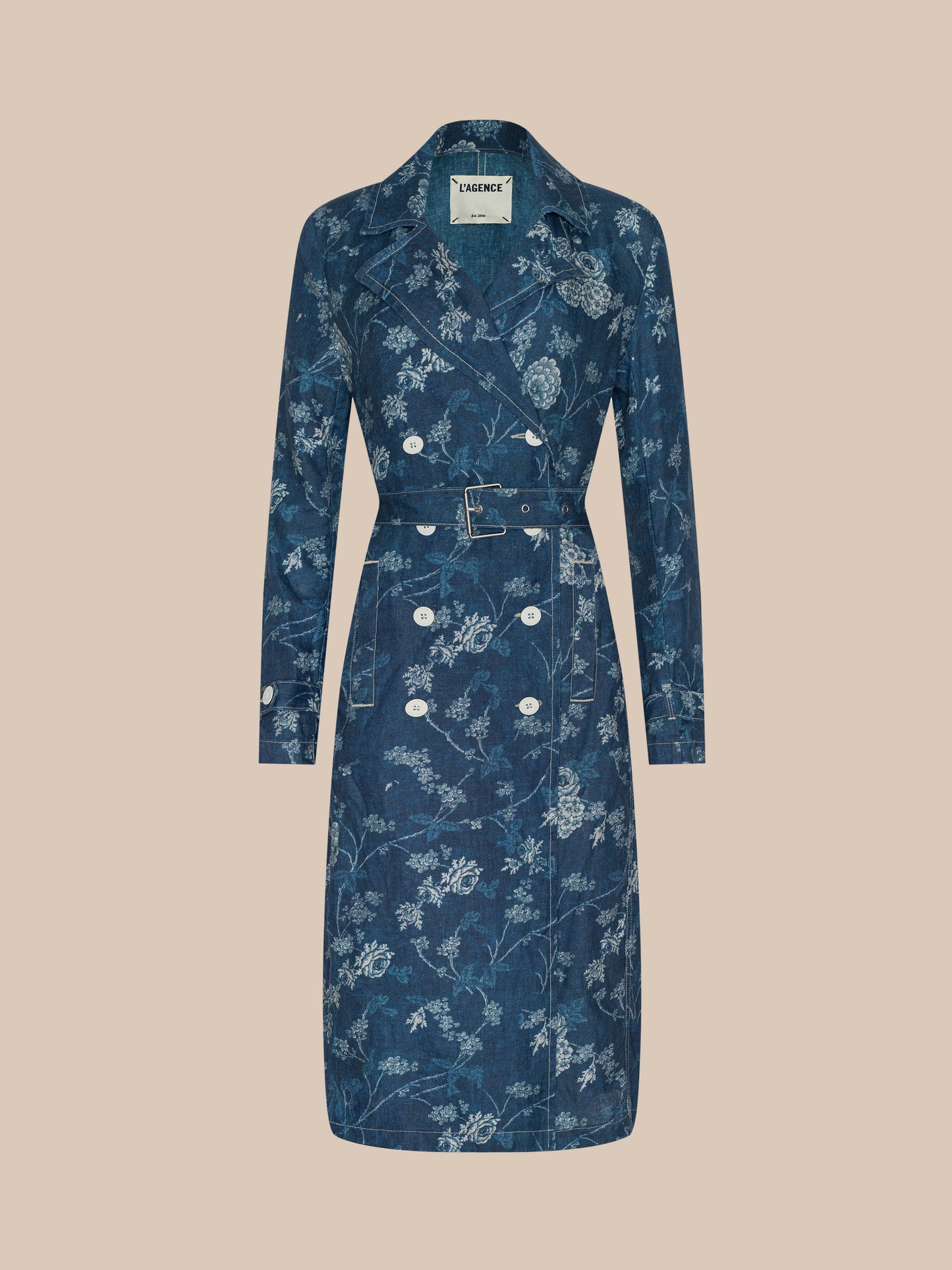 Bradley Linen Trench Coat