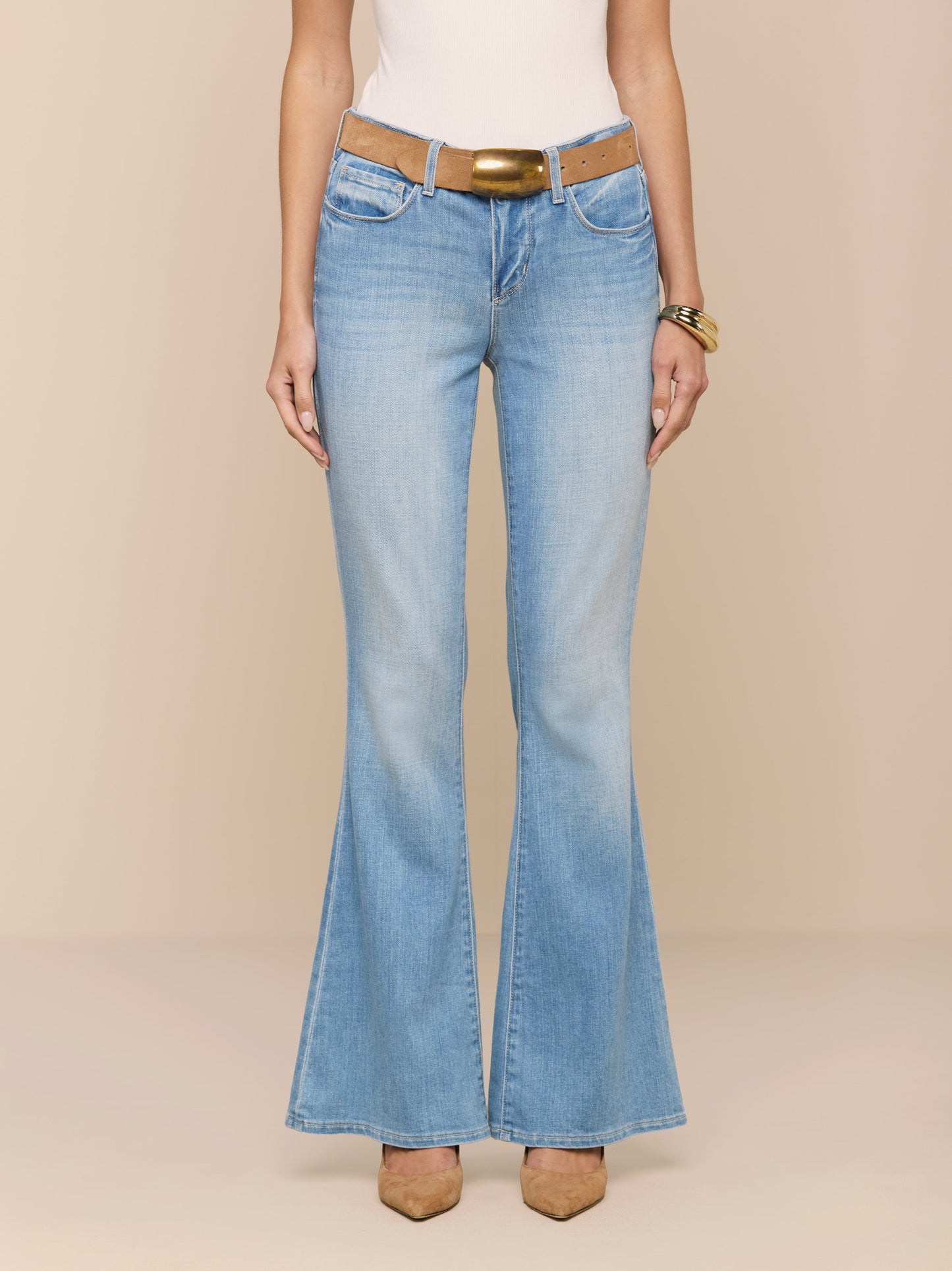 Taney Low-Rise Flare Jean