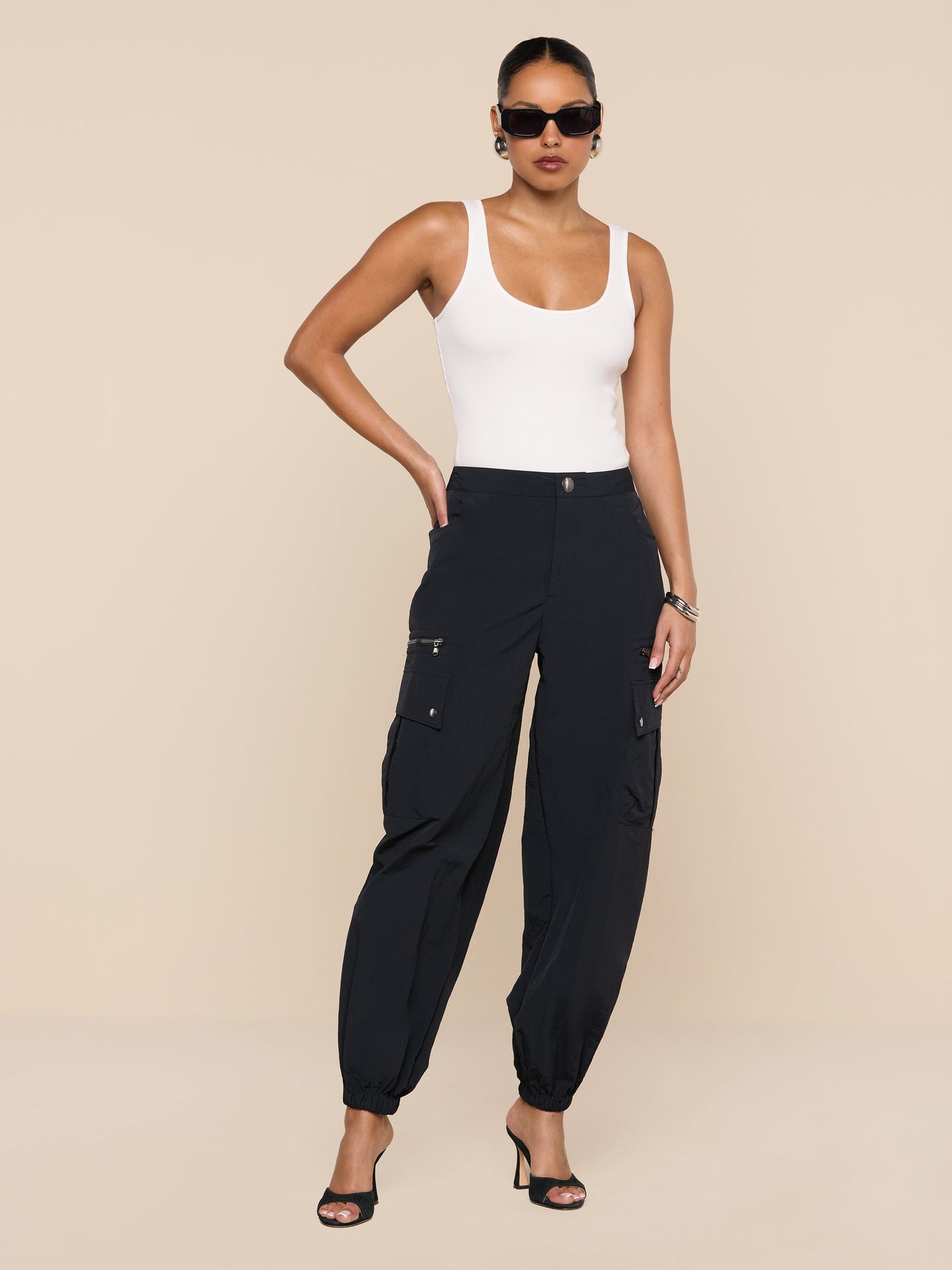 Greer Nylon Jogger