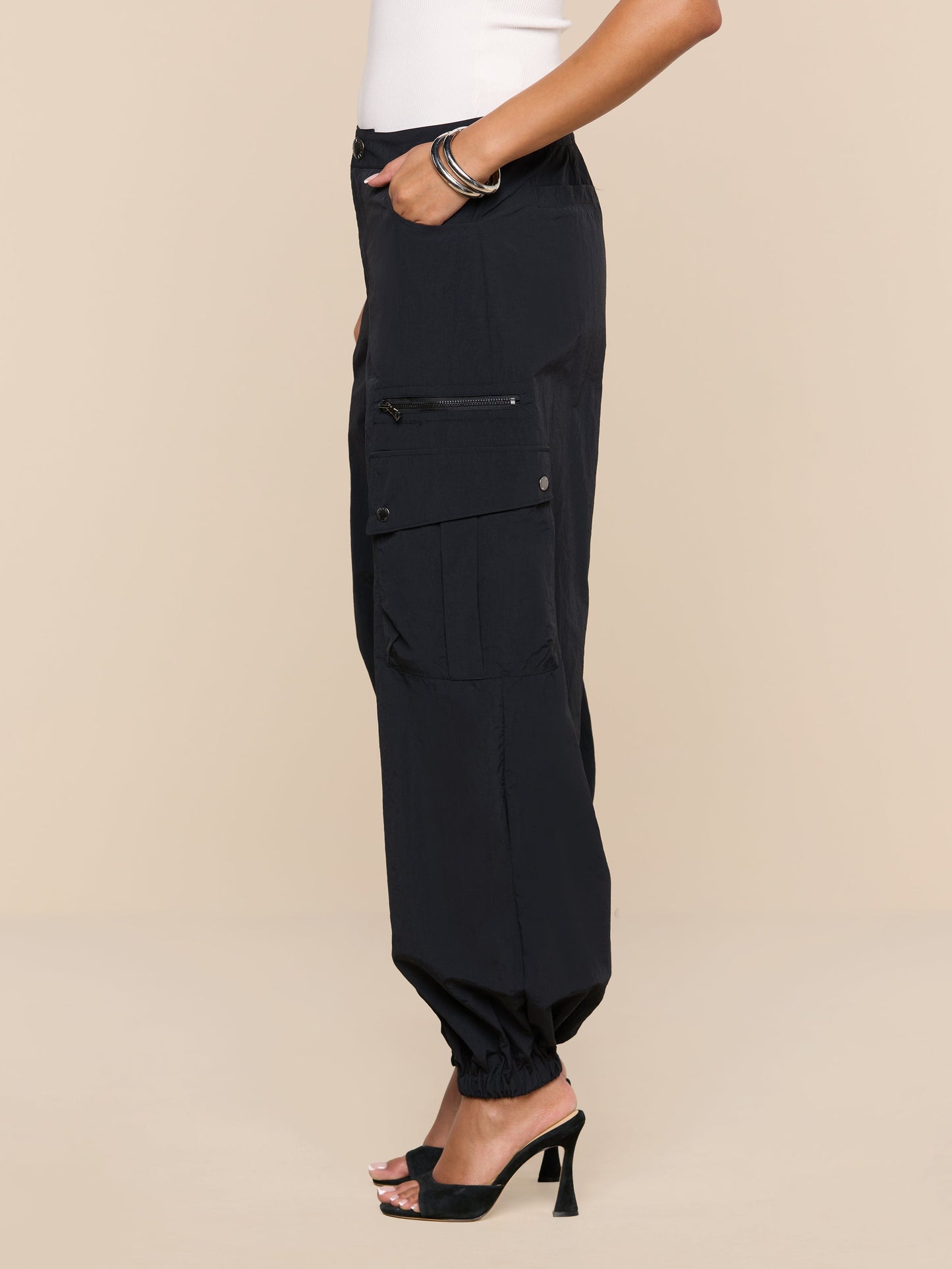 Greer Nylon Jogger