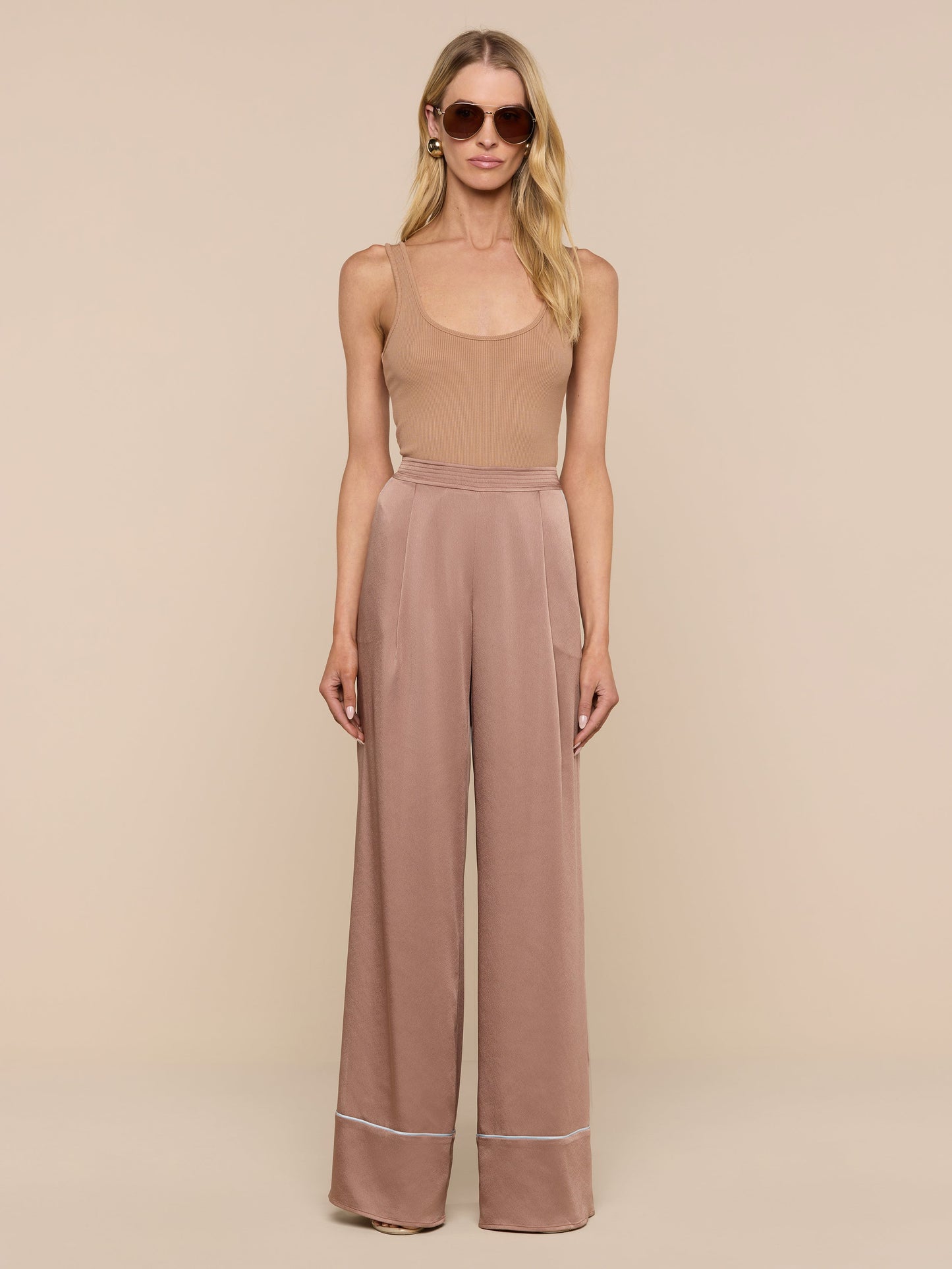 Tavia Satin Trouser