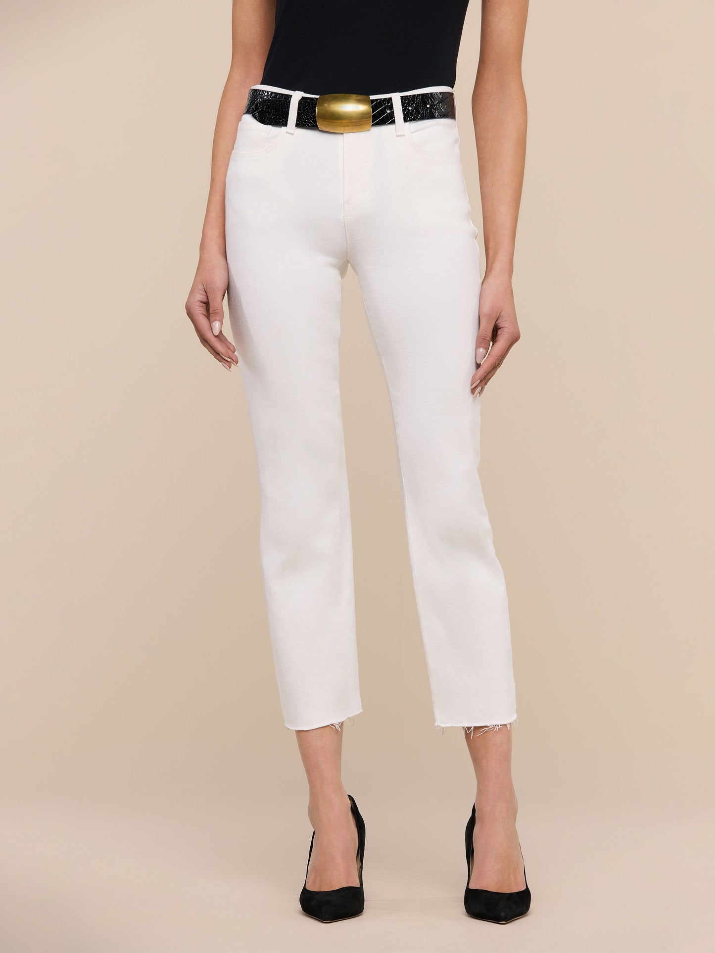 Sada Slim-Leg Cropped Jean