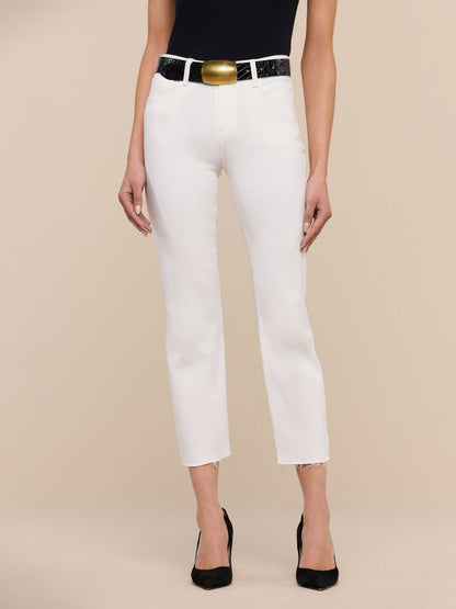 Sada Slim-Leg Cropped Jean
