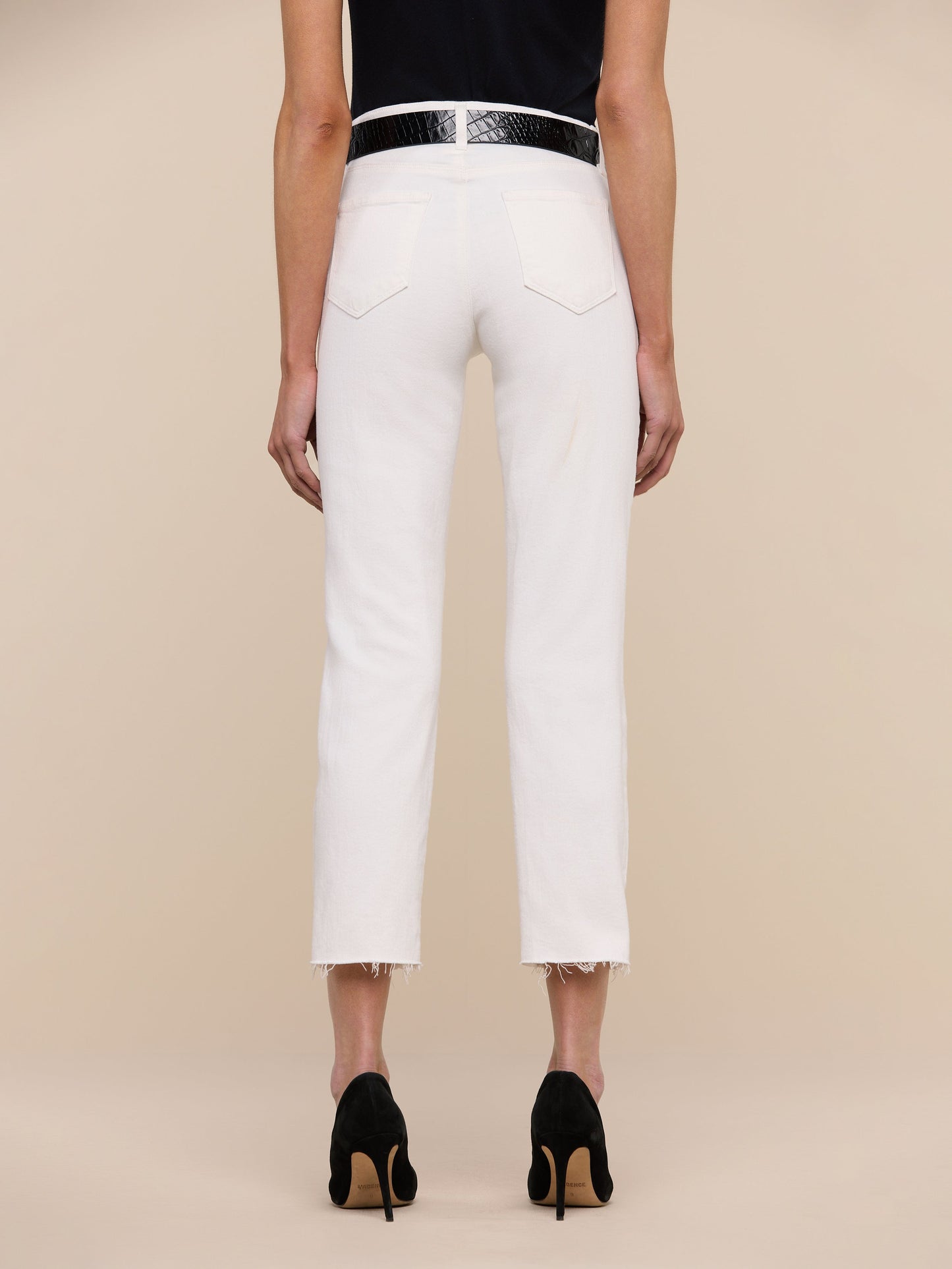 Sada Slim-Leg Cropped Jean