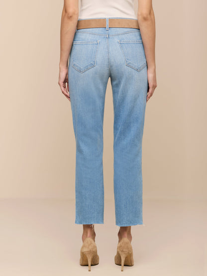 Sada Cropped Slim-Leg Jean
