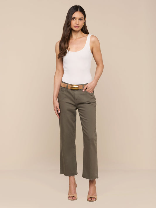Wanda Cropped Wide-Leg Jean