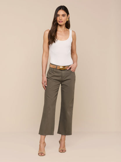 Wanda Cropped Wide-Leg Jean