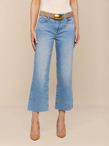 Wanda Cropped Wide-Leg Jean