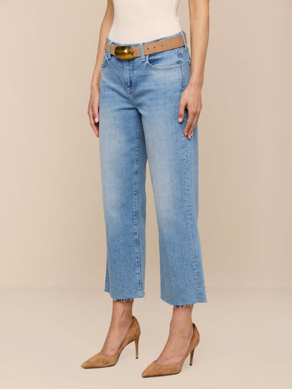 Wanda Cropped Wide-Leg Jean