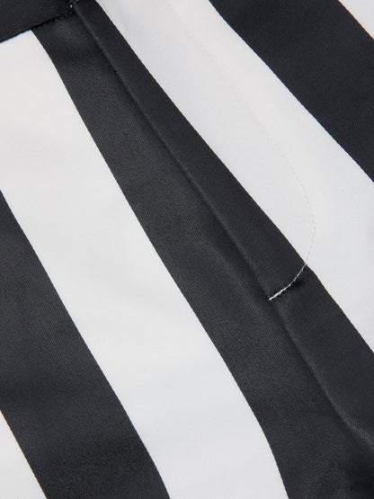 Livvy Satin Straight-Leg Trouser