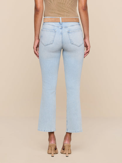 Tati Cropped Micro Boot Jean