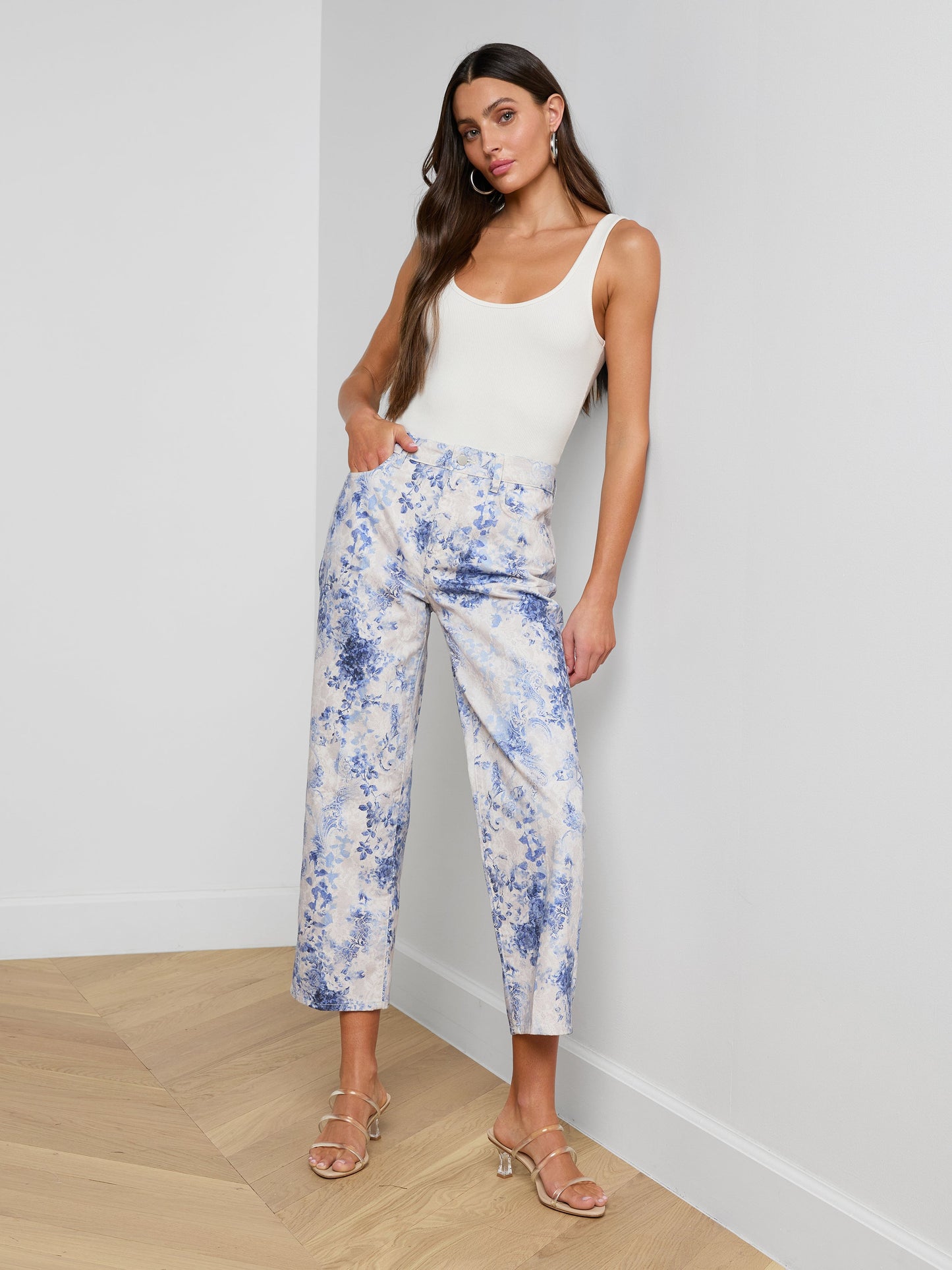 June Cropped Stovepipe Jean