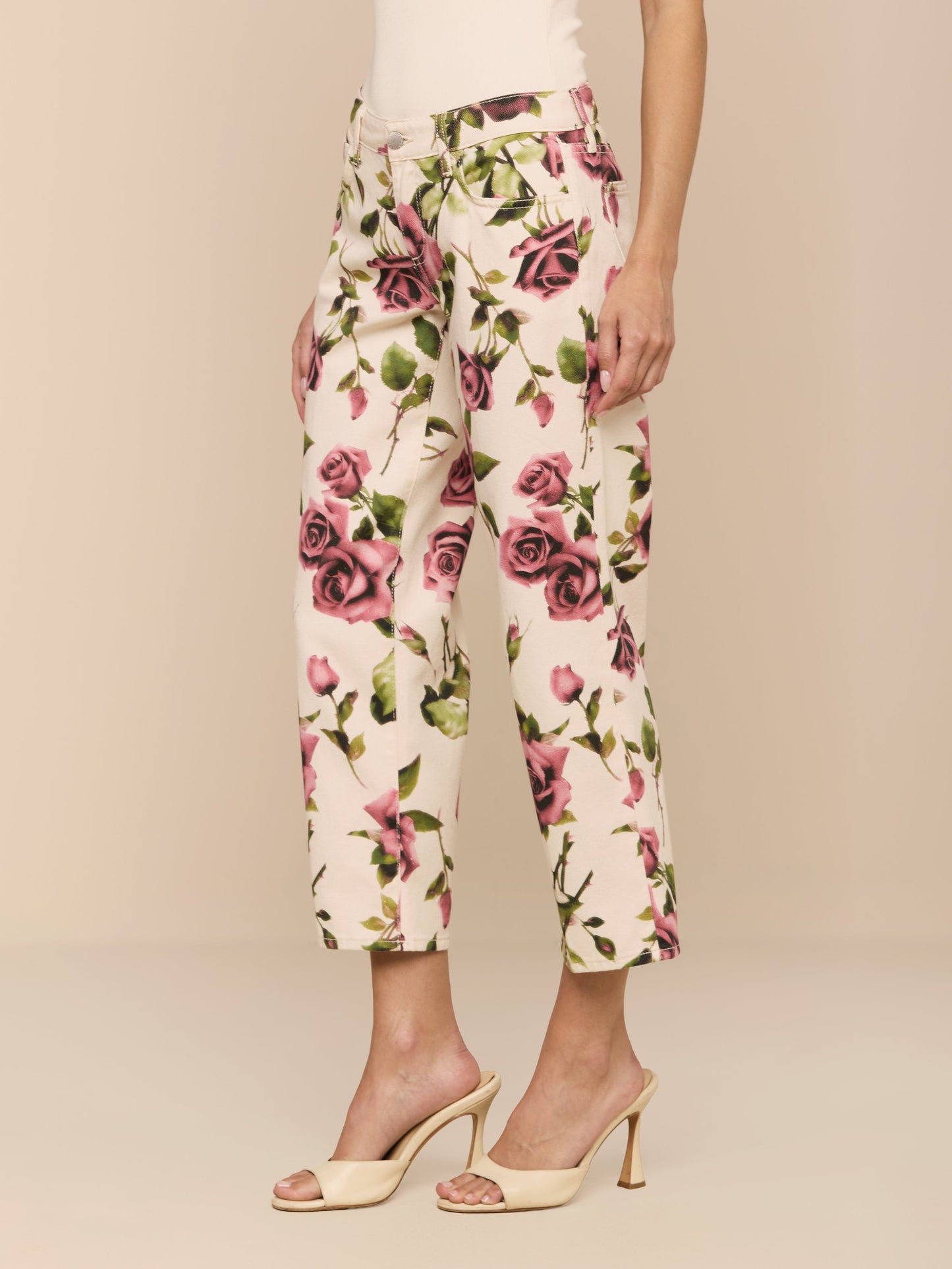 Blaine Cropped Stovepipe Jean