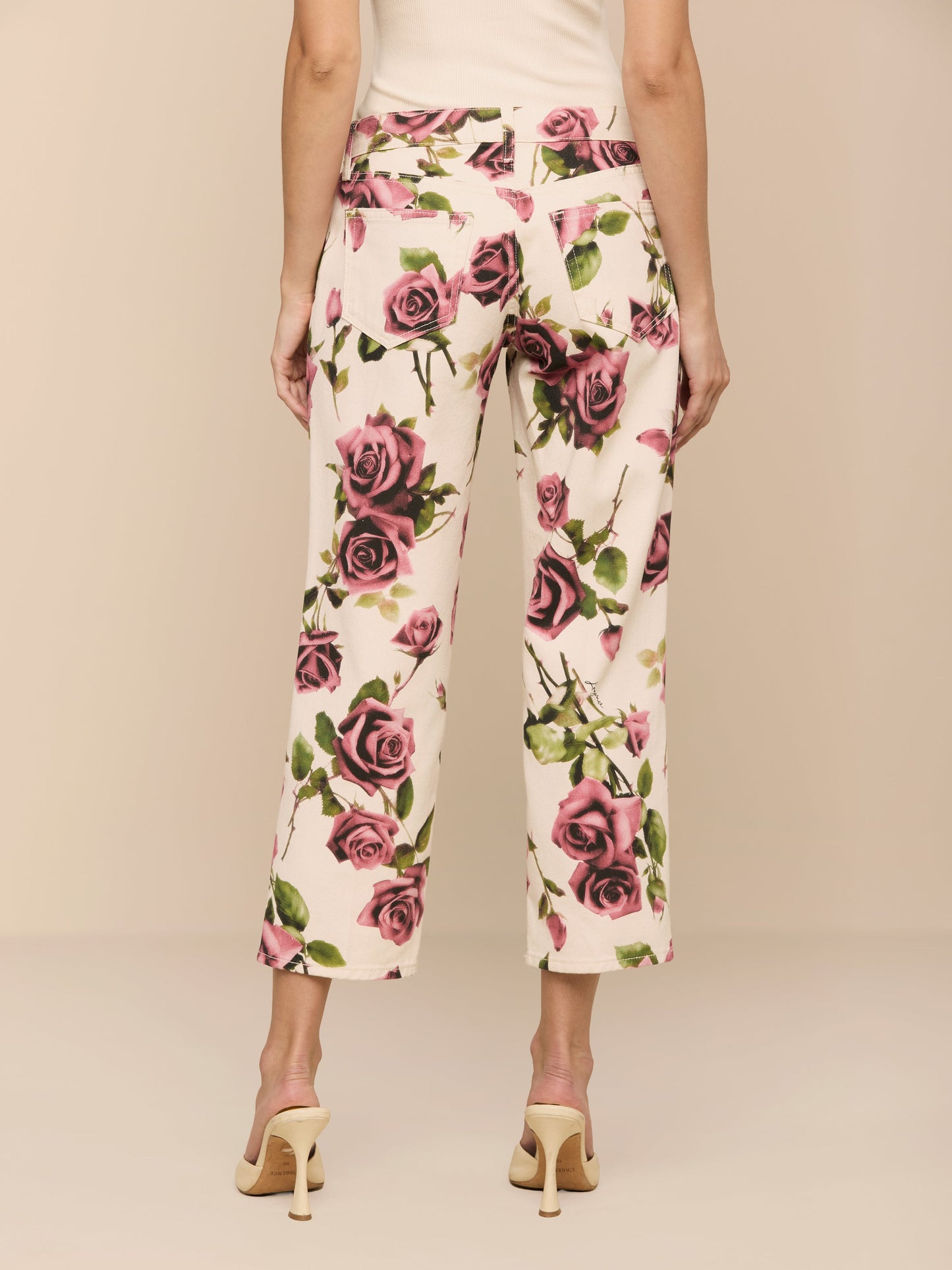 Blaine Cropped Stovepipe Jean