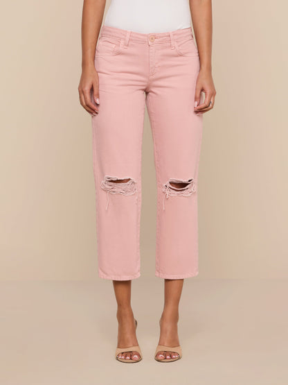 Blaine Cropped Stovepipe Jean