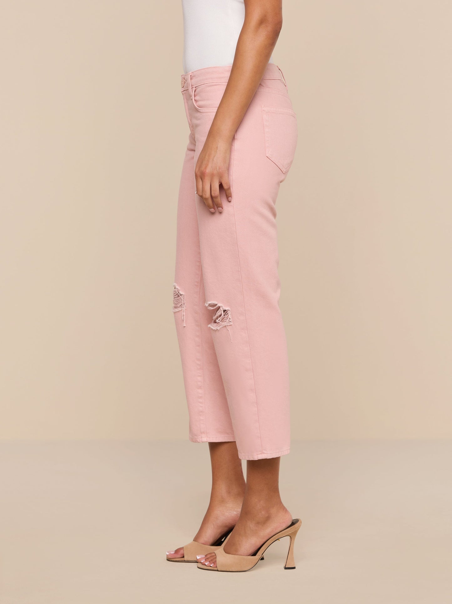 Blaine Cropped Stovepipe Jean