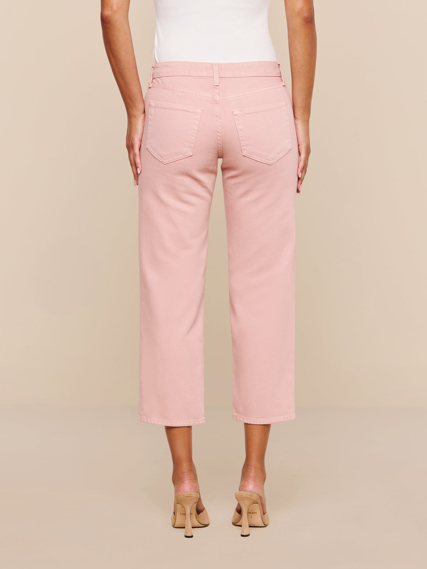 Blaine Cropped Stovepipe Jean