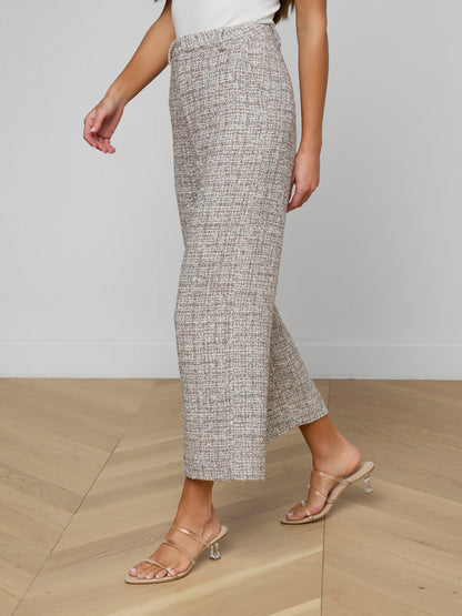 Lula Cropped Tweed Trouser