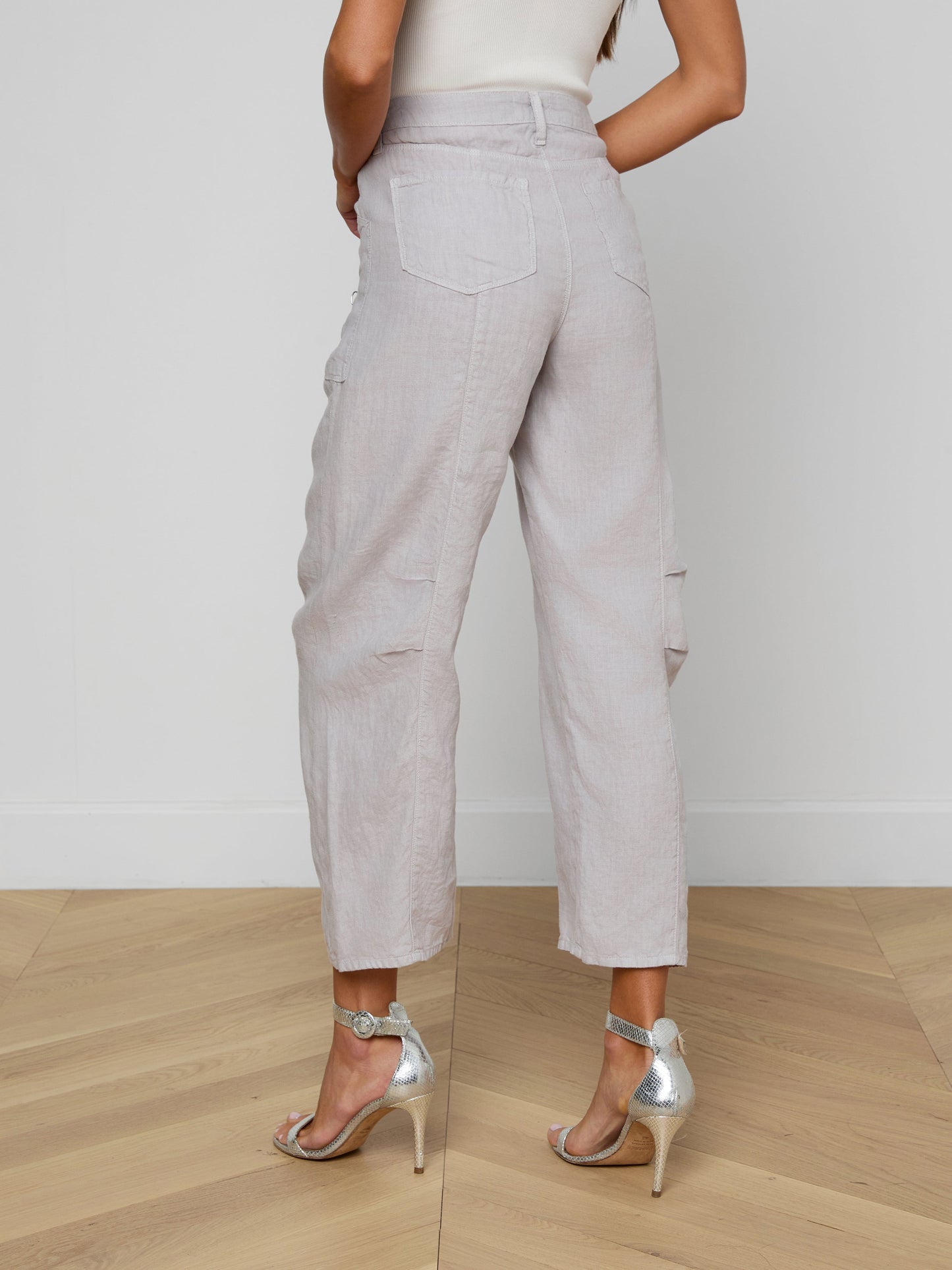 Cody Cropped Linen Pant