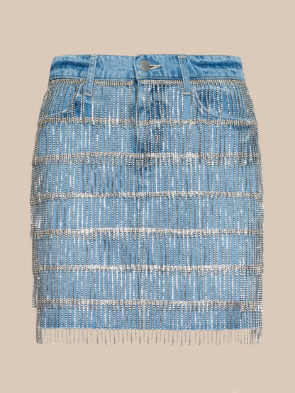 Jolene Embellished Mini Skirt