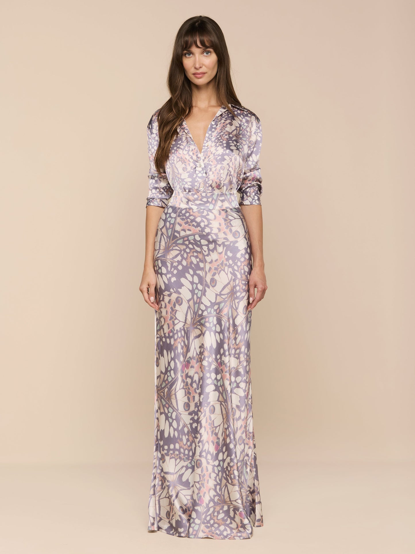 Ryker Silk Maxi Skirt