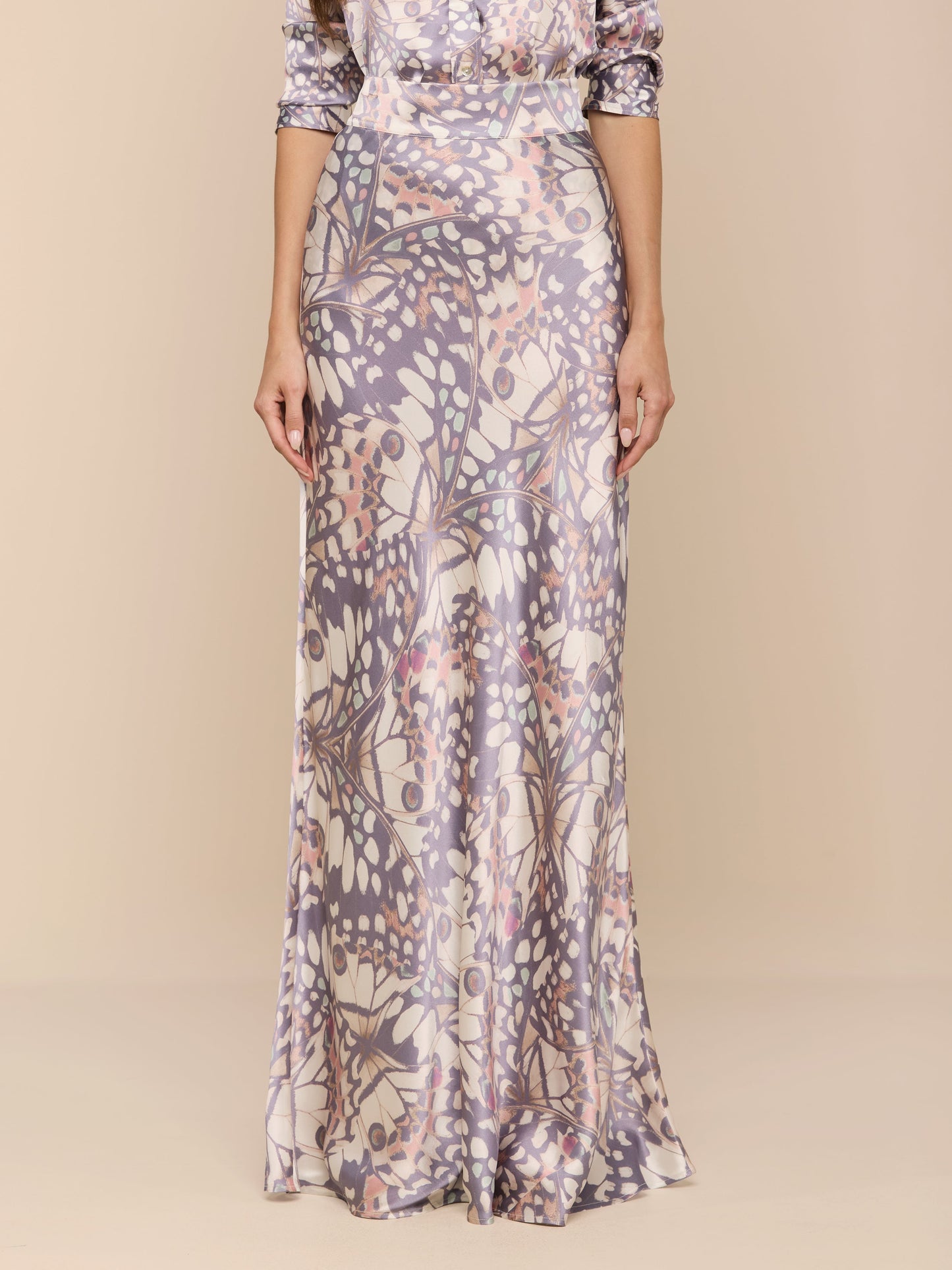 Ryker Silk Maxi Skirt