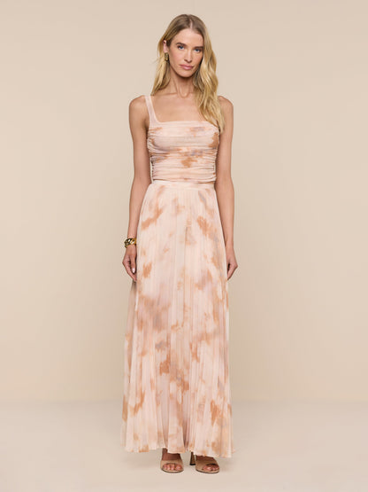 Torin Pleated Maxi Skirt
