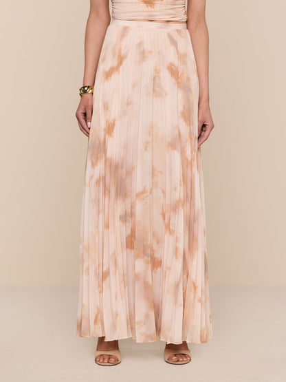 Torin Pleated Maxi Skirt