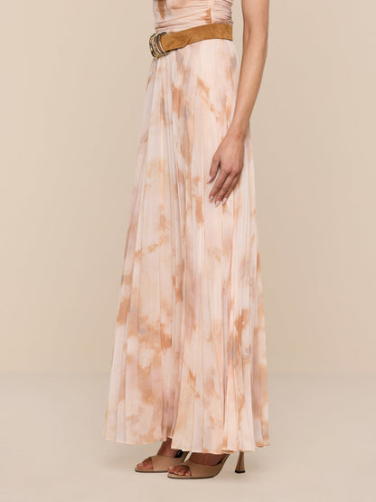 Torin Pleated Maxi Skirt