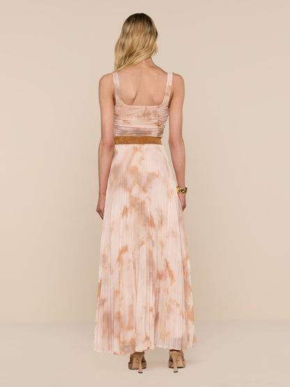 Torin Pleated Maxi Skirt