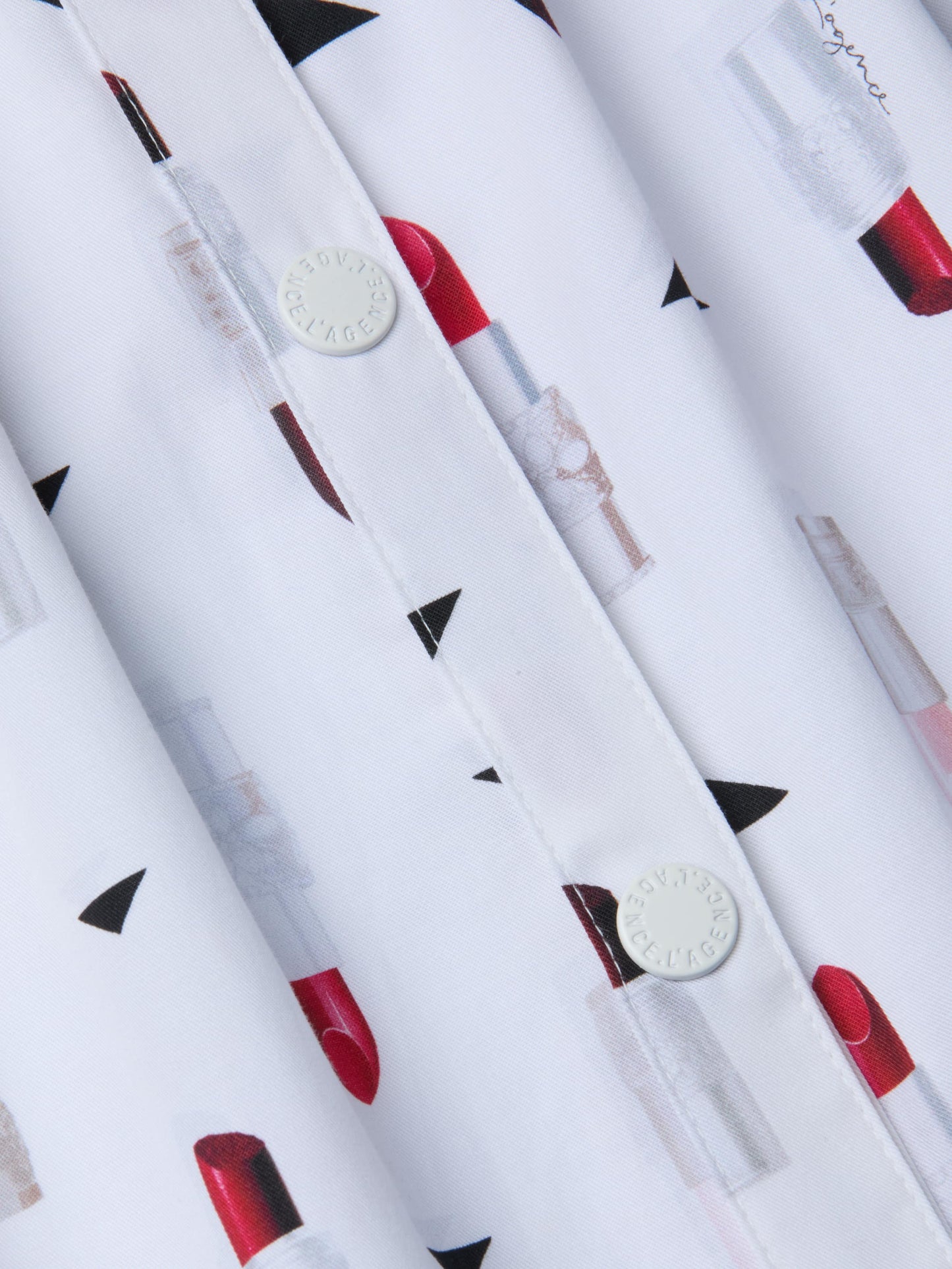Seina Poplin Midi Skirt
