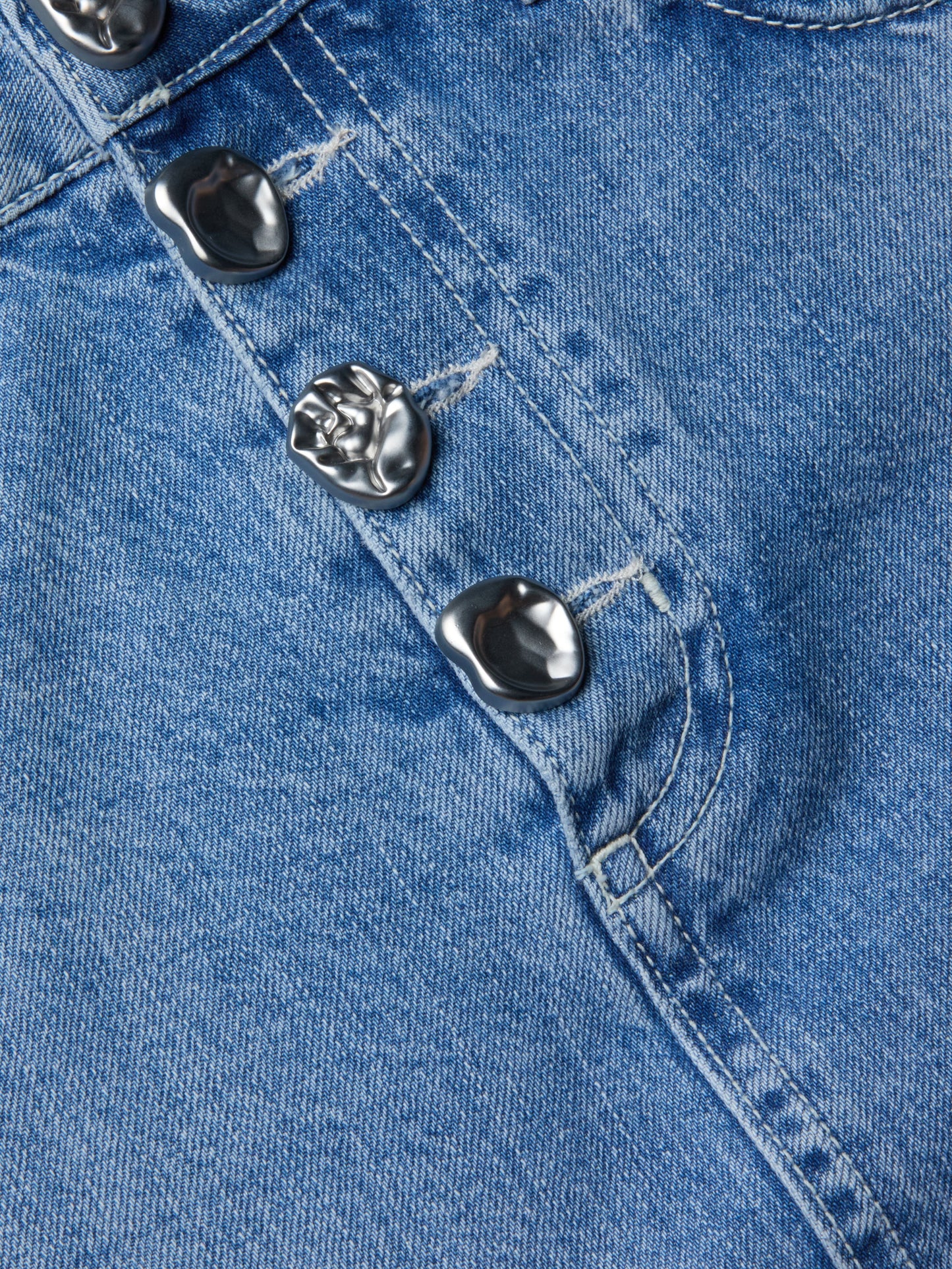 Solene Jean Mini Skirt
