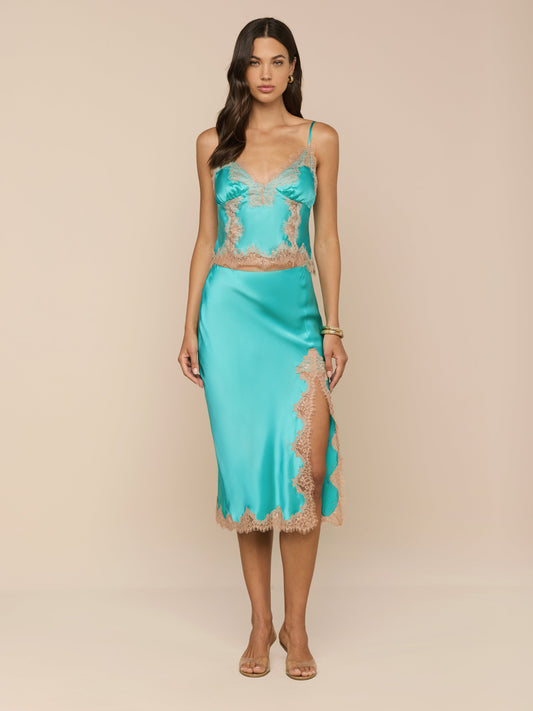 Tico Silk Lace Skirt
