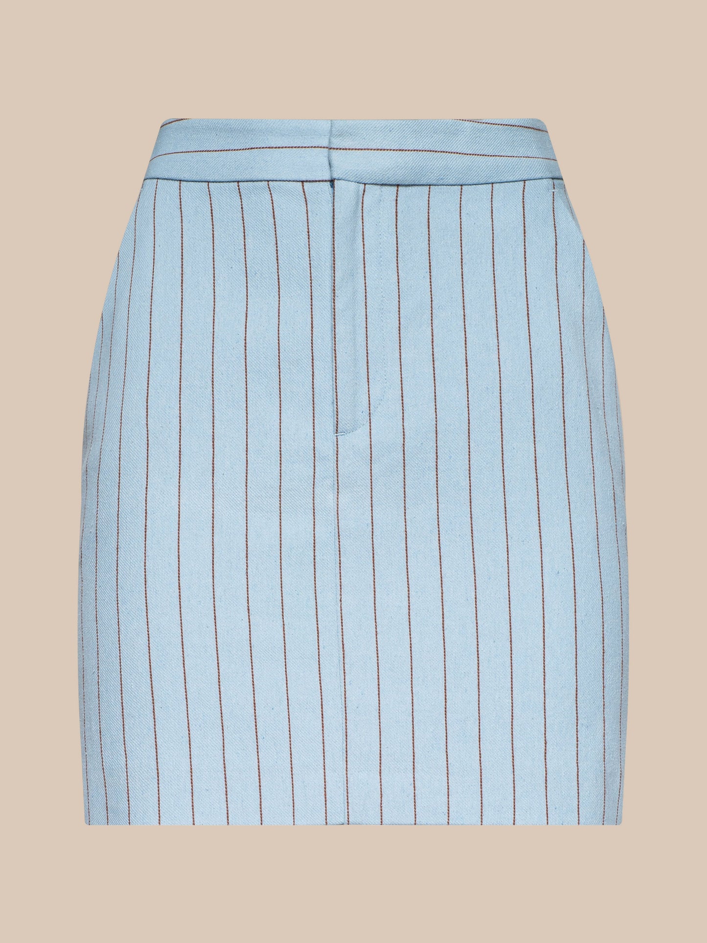 Vera Pinstriped Mini Skirt